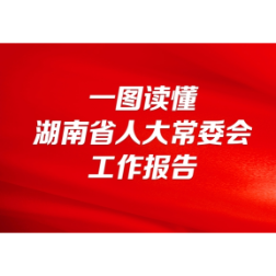 一图读懂丨湖南省人大常委会工作报告