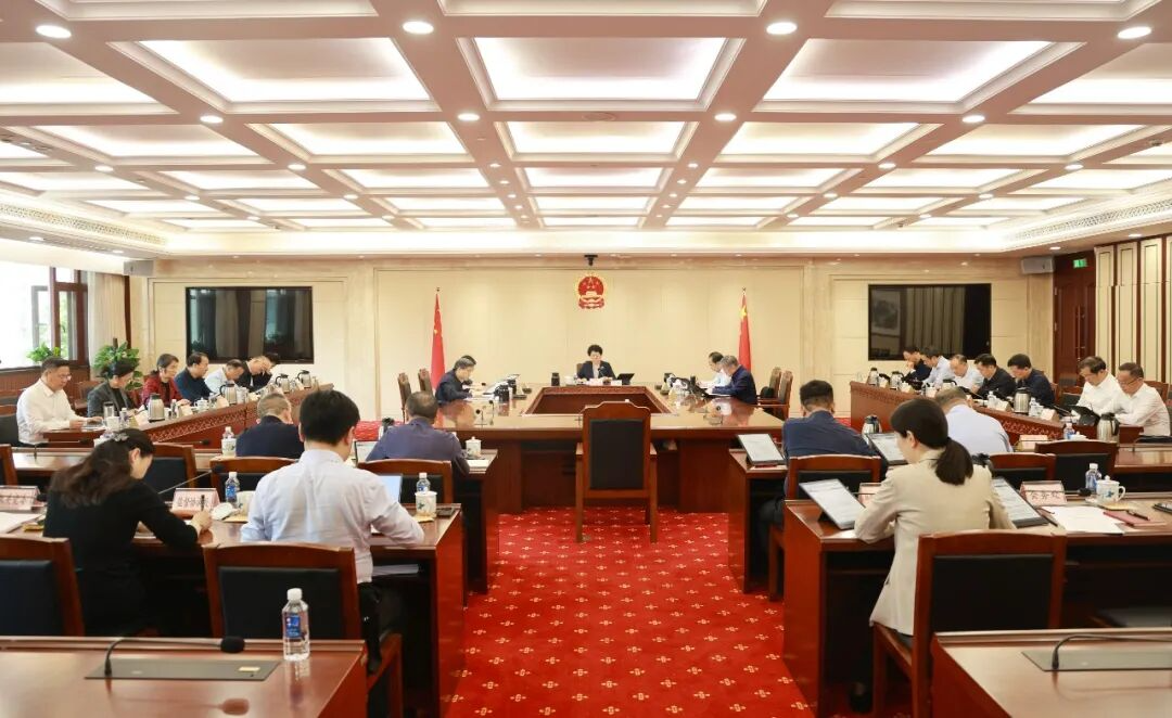 吴桂英主持召开湖南省人大常委会党组2026年第7次会议