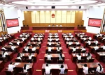 省人大常委会机关举行2026年“光荣在党50年”纪念章颁发仪式暨“两优一先”表彰大会  以高水平党建引领人大工作高质量发展
