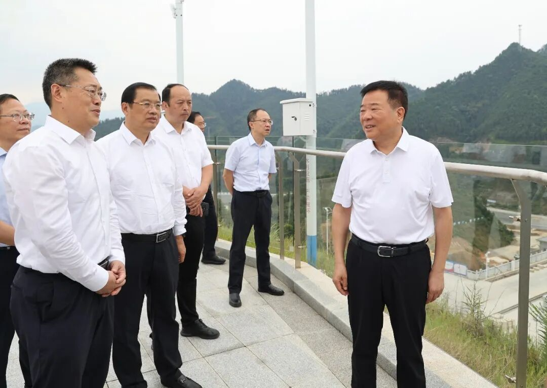 陈飞率队赴浏阳视察重大水利发展和移民专项资金项目