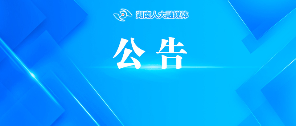 湖南省第十四届人民代表大会实有代表739名