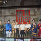 长沙东茅街茶馆上演《辛追的家宴》 安化黄精借汉风“出圈”