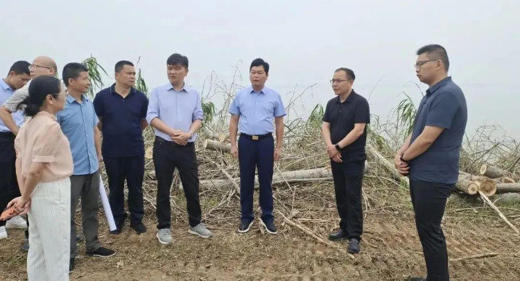 杨智勇现场调度环保工作