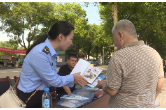 沅江市减灾委员会联合多部门开展防灾减灾科普宣教活动