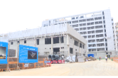 沅江市人民医院二期项目建设已接近尾声 完成后可新增床位873床