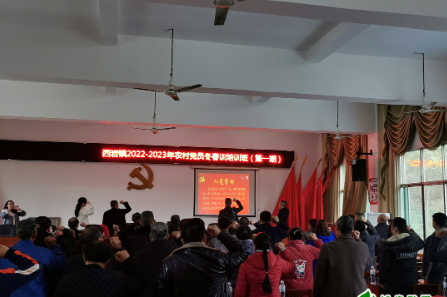 西岩镇：“三举措”为党员冬春训蓄力赋能