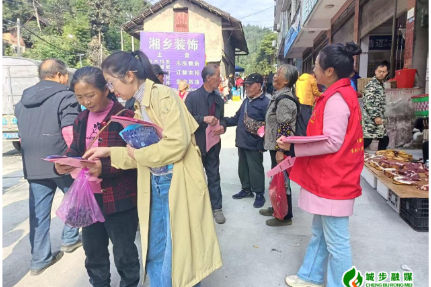 汀坪乡开展“情暖重阳 健康相伴” 医疗保障服务活动