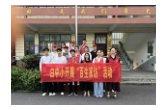 金洞白果市中心小学：万师家访暖人心 安全宣传护成长