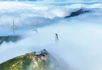 美景如画丨蓝山县：云冰山景区云雾缭绕 “仙气飘飘”