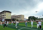 总市学校：风筝载心愿 减压助中考