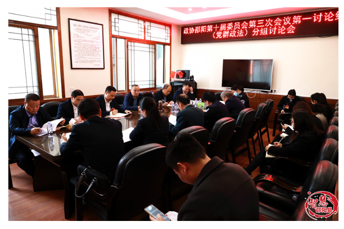 县政协十届三次会议开展分组讨论