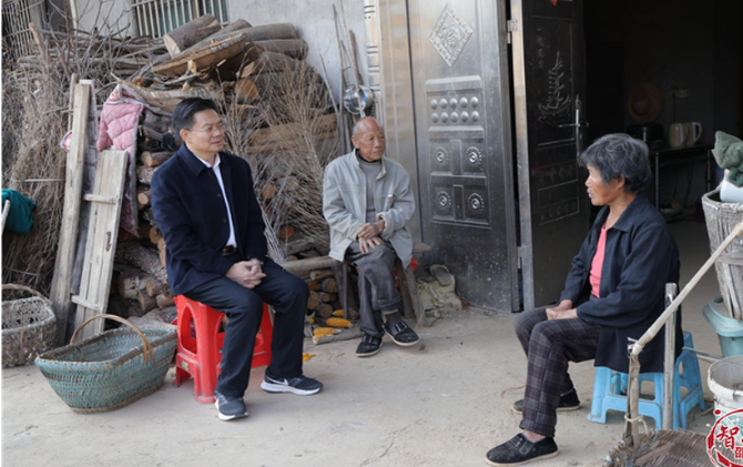 袁勝良到下花橋鎮督導鄉村振興重點工作