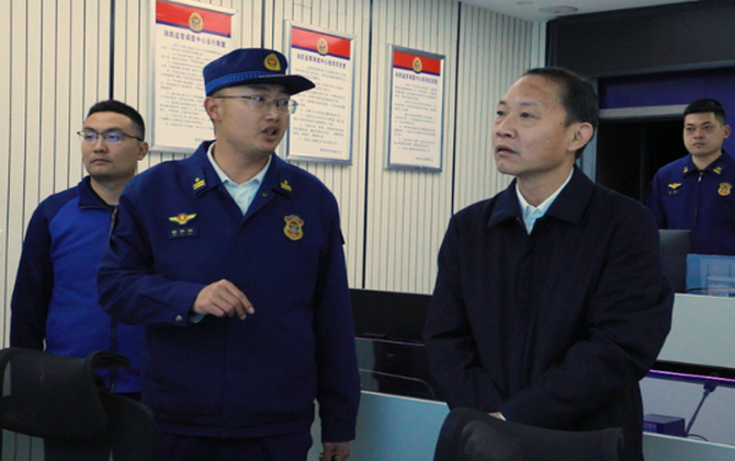 周玉祥检查指导安全生产问题隐患整改工作