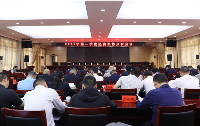邵阳县2025年第一季度经济形势分析会召开