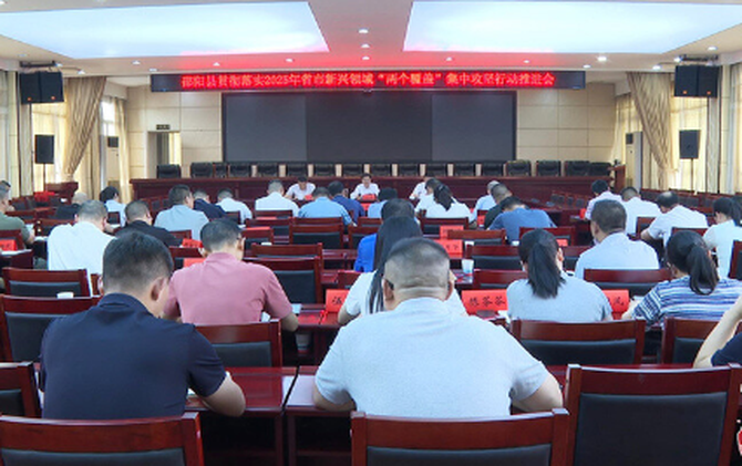 全县贯彻落实2025年省市新兴领域“两个覆盖”集中攻坚行动推进会召开