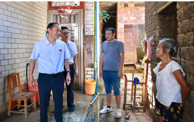周玉祥到白仓镇调研乡村振兴工作