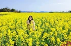 赴一场金色之约！邵阳县七里山600亩油菜花盛情绽放