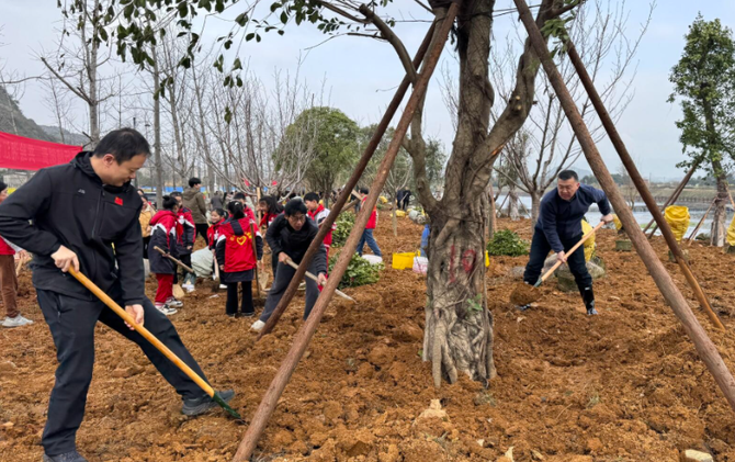 江永：履行义务植树 共建美丽江永