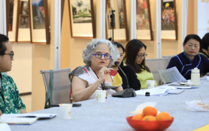 江永：美国学者史凯姗与女书爱好者共话传承未来