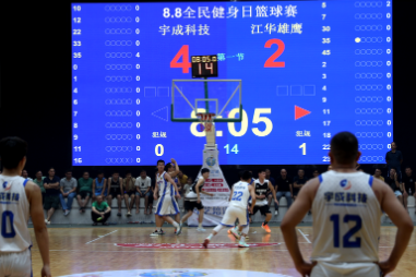 2024年江永县夏季篮球联赛“激情”开赛