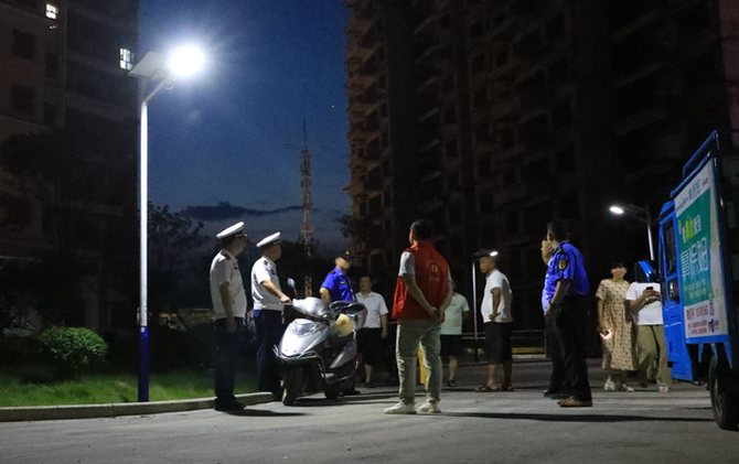 江永：全域联动排查电动车隐患 筑牢居民消防安全防线