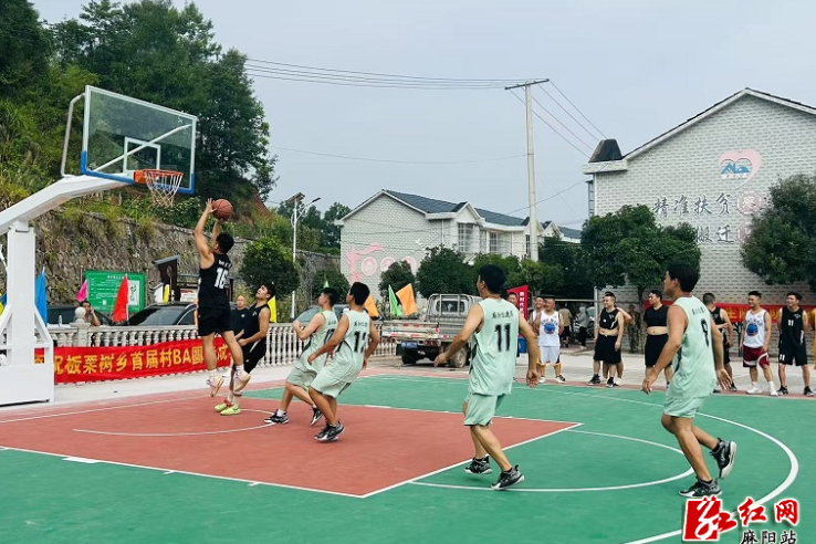 板栗树乡“村 BA”激情启幕 以篮球之名共铸乡情纽带
