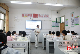 【优秀教师风采】“00后”教师唐霞：以“陪伴式”教育为学生筑就温暖港湾