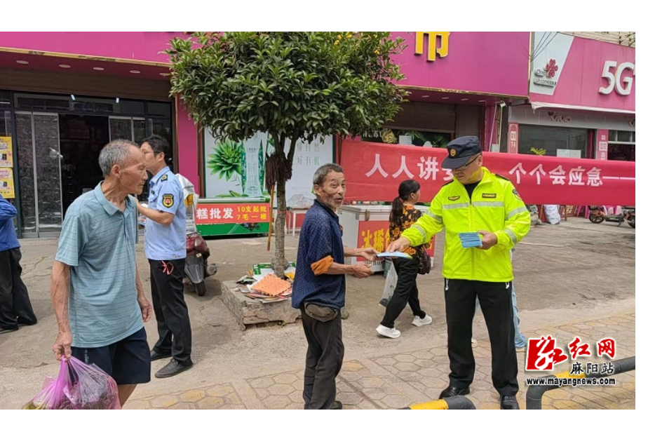 岩门镇开展 “人人讲安全，个个会应急 —— 排查身边灾害隐患” 专项活动