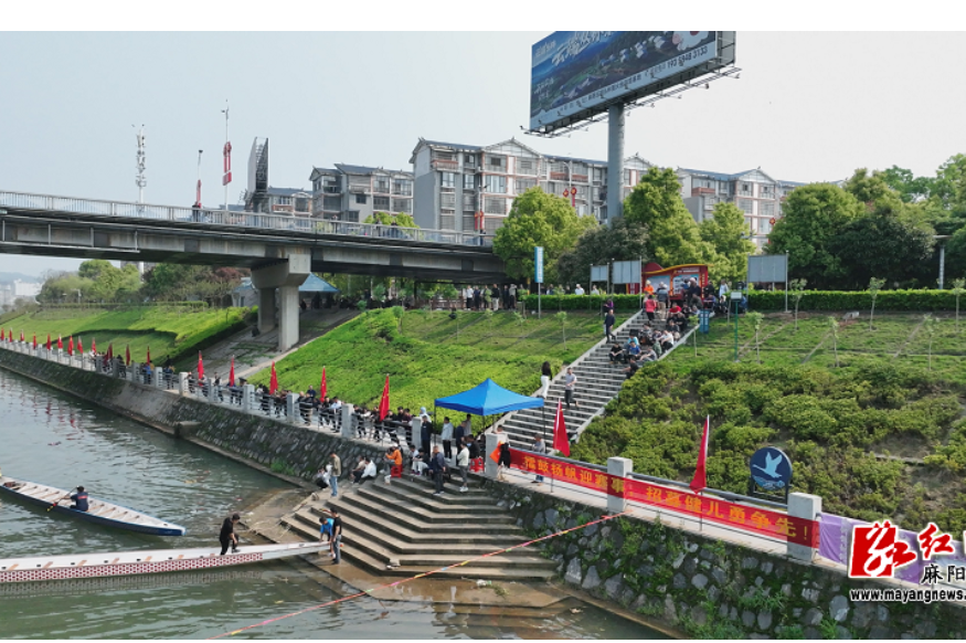 竞渡锦江河 高村镇选拔65人备战龙舟赛