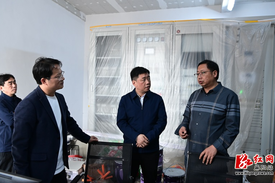 江涛调研安全生产、防汛备汛、项目建设及企业复工复产等工作