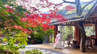 绥宁：初冬多地披彩 层林尽染引客来