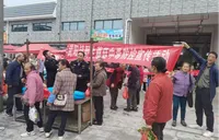 武阳镇：赶集宣传零距离 安全守护暖民心