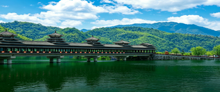绥宁花园阁湿地公园：碧水映青山 美景入画来
