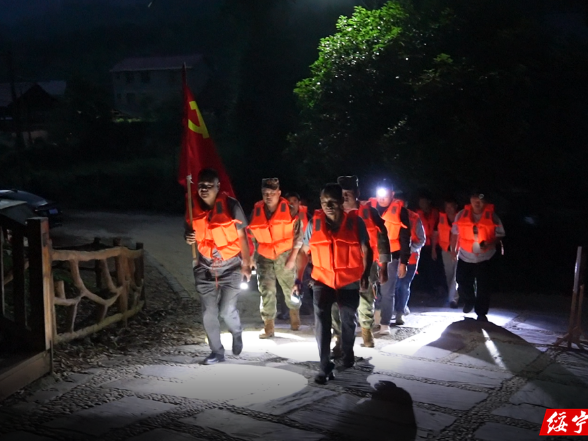关峡乡：以练促防  提升基层防汛应急能力