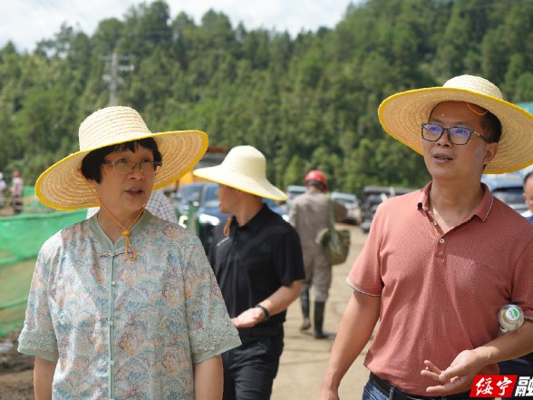 丰新妹到绥宁县开展改善生态环境专项民主监督工作
