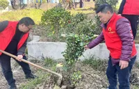 绥宁县畜牧水产事务中心：义务植树共建绿色家园