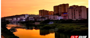 绥宁夜景美如画