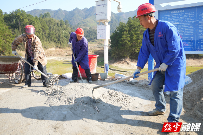 绥宁：抢抓施工“黄金期” 冬修水利惠民生