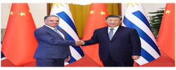 习近平同乌拉圭总统奥尔西举行会谈