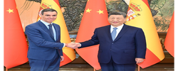 习近平会见西班牙首相桑切斯