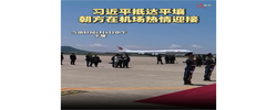 新华社快讯：习近平抵达平壤 开始对朝鲜进行国事访问
