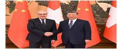 习近平会见瑞士联邦主席帕姆兰