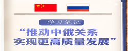 学习笔记丨“推动中俄关系实现更高质量发展”