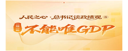 人民之心·总书记谈政绩观⑧丨一词一观：不能唯GDP