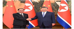 习近平会见朝鲜内阁总理朴泰成
