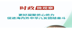 时政微观察丨以侨为桥，同心筑梦