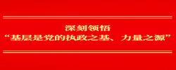 第一观察丨深刻领悟“基层是党的执政之基、力量之源”