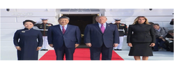 独家视频丨习近平出席特朗普在白宫举行的欢迎仪式
