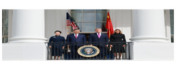 视频丨习近平出席美国总统特朗普在白宫举行的欢迎仪式