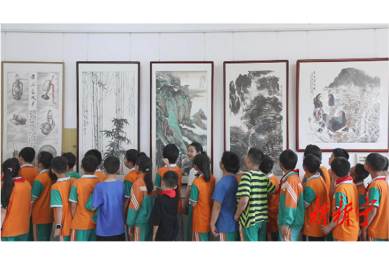 新宁举办“艺润童心，美育新人”少年儿童美术作品展